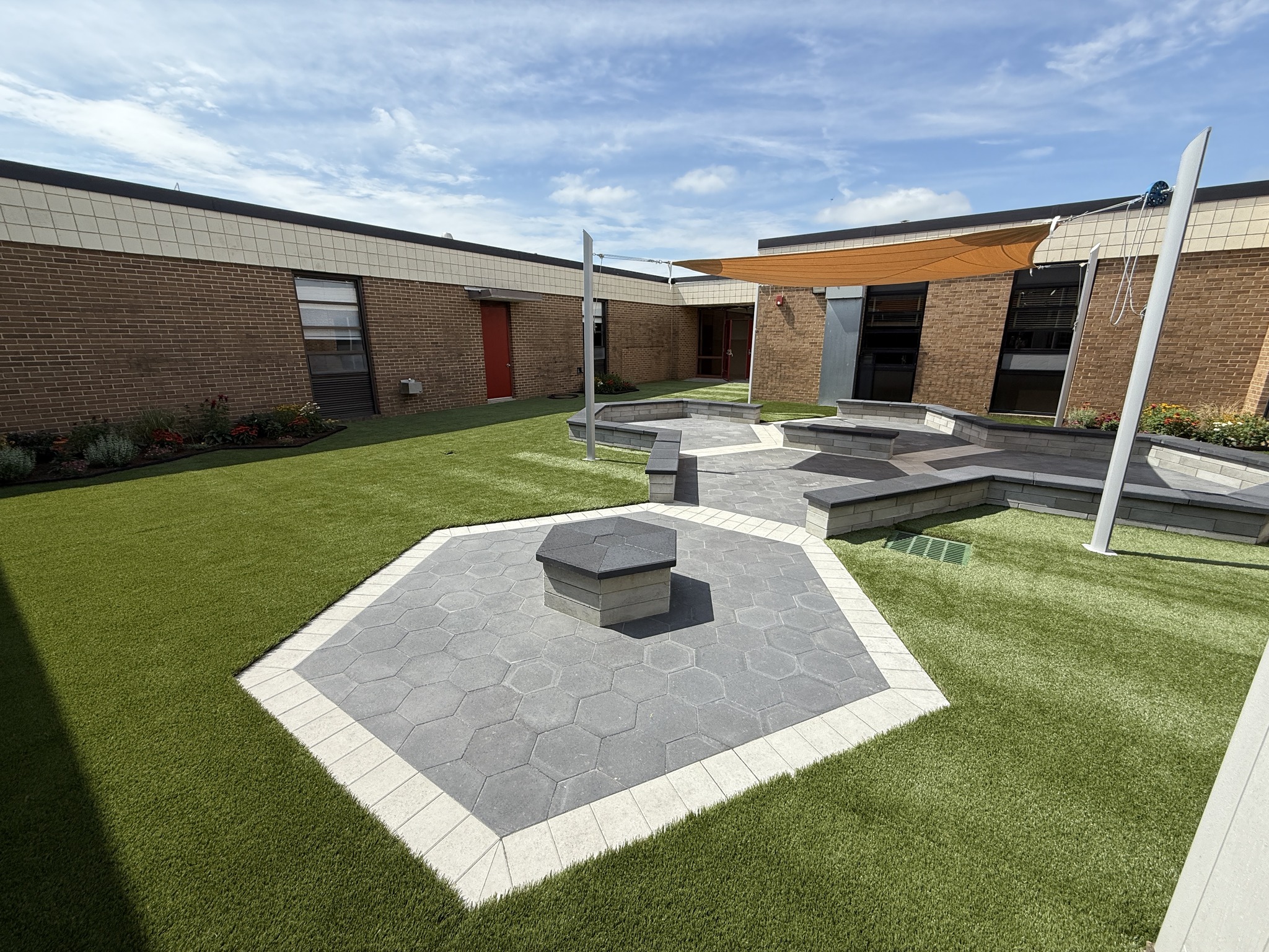 ALES Courtyard Construction Project